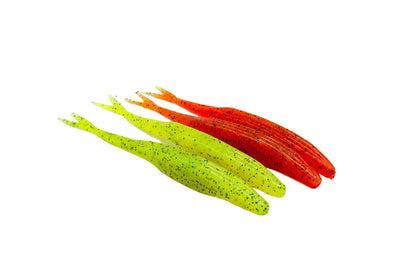 Spring Slingers Softbait Combo Kit 32 Pieces - Smartbomb 003, Mighty Minnow 008, Disco Worm 009, Goby 003